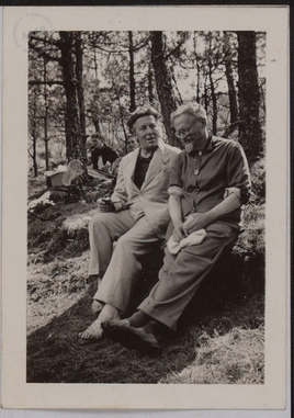 André Breton et Léon Trotsky (André Breton)