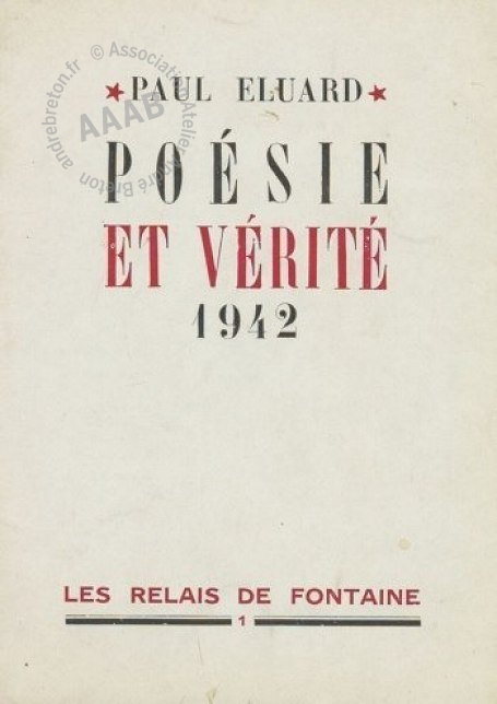Librairie La 25e Heure - Un peu de douceur Poème de Paul Éluard,  intitulé couvre-feu (recueil Poésie et vérité 1942) #couvrefeu #poesie